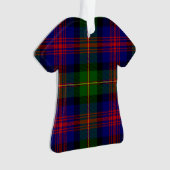 MacLennan Tartan T-shirt Ornament (voorkant)