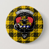 MacLeod Clan Badge-Buttonnen Ronde Button 7,6 Cm (Voorkant)