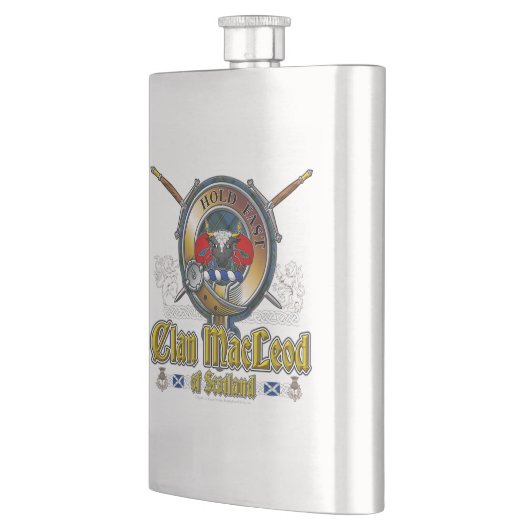 MacLeod Clan Badge Flacon (Links)