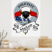 MacLeod Clan Badge Poster (Keuken)