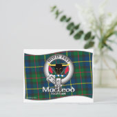MacLeod Clan Briefkaart (Staand voorkant)