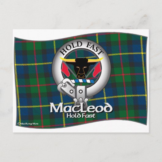 MacLeod Clan Briefkaart (Voorkant)