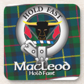 MacLeod Clan Drankjes Onderzetter (Voorkant)