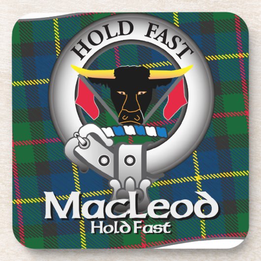 MacLeod Clan Drankjes Onderzetter (Voorkant)