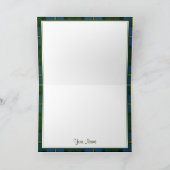 MacLeod Clan Dunvegan Kasteel Wenskaart Kaart (Binnen)