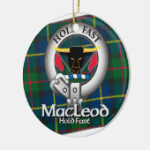 MacLeod Clan Keramisch Ornament (Links)