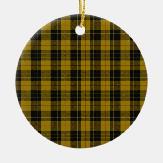 MacLeod Clan Tartan (ook bekend als "Loud MacLeod" Keramisch Ornament (Voorkant)