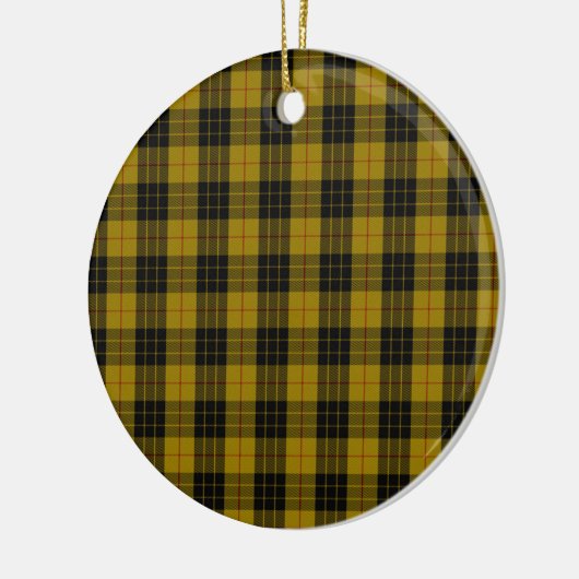 MacLeod Clan Tartan (ook bekend als "Loud MacLeod" Keramisch Ornament (Links)