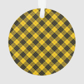 MacLeod Clan Tartan Schotse Ruitpatroon Ornament (achterkant)