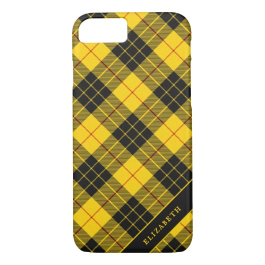 MacLeod Clan Tartan Scottish Pset Case-Mate iPhone Case (Achterkant)