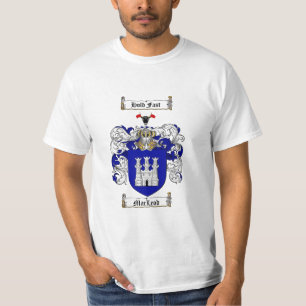Macleod Family Crest - Macleod Coat of Arms T-shirt
