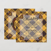 Macleod Lewis & Ramsay Scottish tartan - Pset Kaart (Voorkant / Achterkant)