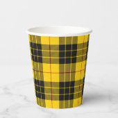 MacLeod Scottish Clan Tartan Paper Cups Papieren Bekers (Achterkant)