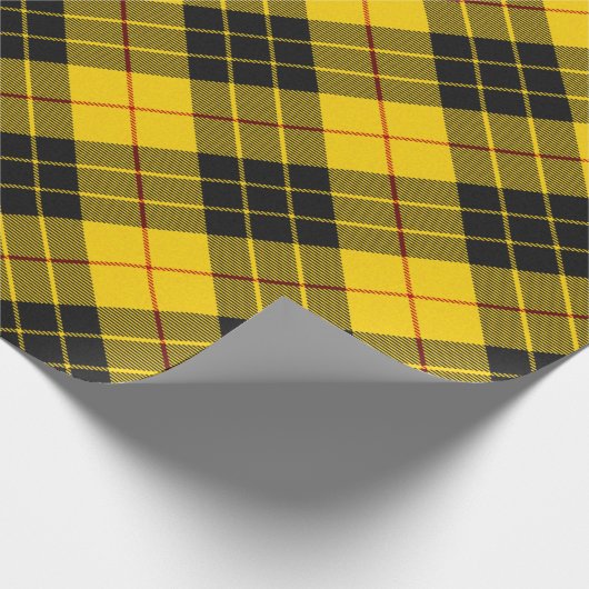 MacLeod Scottish Clan Tartan Pattern Cadeaupapier (Hoek)