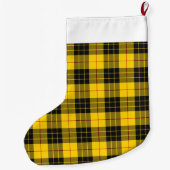 MacLeod Scottish Clan Tartan Pattern Grote Kerstsok (Achterkant)