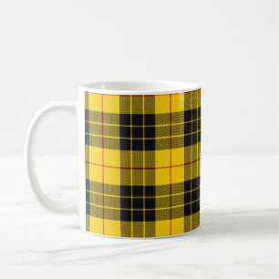 MacLeod Scottish Clan Tartan Pattern Koffiemok