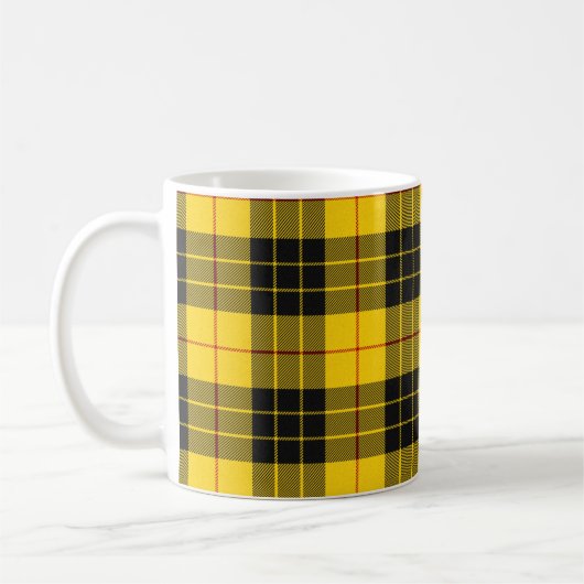 MacLeod Scottish Clan Tartan Pattern Koffiemok (Links)