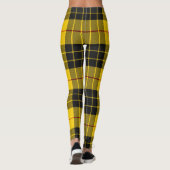 MacLeod Scottish Clan Tartan Pattern Leggings (Achterkant)