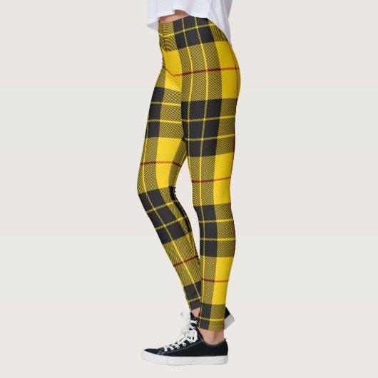 MacLeod Scottish Clan Tartan Pattern Leggings (Links)