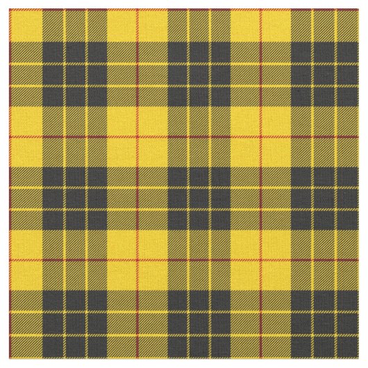 MacLeod Scottish Clan Tartan Pattern Stof (Close Up)