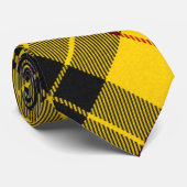 MacLeod Scottish Clan Tartan Pattern Stropdas (Opgerold)
