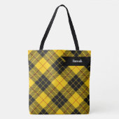 MacLeod Scottish Clan Tartan Pattern Tote Bag (Voorkant)