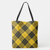 MacLeod Scottish Clan Tartan Pattern Tote Bag (Achterkant)