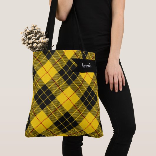 MacLeod Scottish Clan Tartan Pattern Tote Bag (Dichtbij)