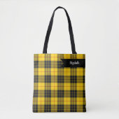 MacLeod Scottish Clan Tartan Pattern Tote Bag (Voorkant)