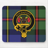 Macleod Scottish Crest en Tartan Muismat (Voorkant)