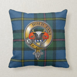 MacLeod Tartan & Badge Kussen