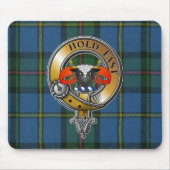 MacLeod Tartan & Badge Muismat (Voorkant)