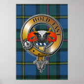 MacLeod Tartan & Badge Poster (Voorkant)