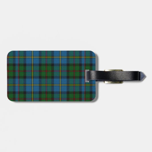 MacLeod Tartan Bagagelabel (Achterkant horizontaal)