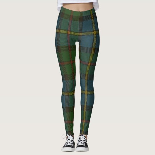 MacLeod Tartan Clan Pset Leggings (Voorkant)