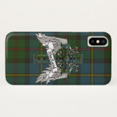 MacLeod Tartan Cross Case-Mate iPhone Case (Achterkant (horizontaal))