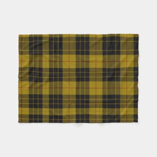MacLeod Tartan Fleece Deken (Voorkant (Horizontaal))