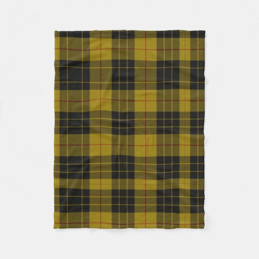 MacLeod Tartan Fleece Deken (Voorkant)