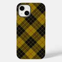 MacLeod-tartan geel zwart geruit