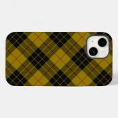 MacLeod-tartan geel zwart geruit Case-Mate iPhone Case (Achterkant (horizontaal))