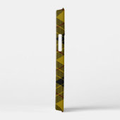 MacLeod tartan geel zwart geruit Case-Mate iPhone Case (Achterkant / Rechts)