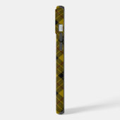 MacLeod tartan geel zwart geruit iPhone Hoesje (Linkerkant)