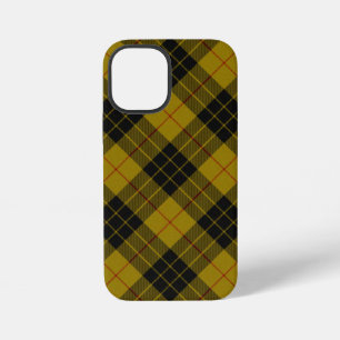 MacLeod tartan geel zwart geruit iPhone 12 Mini Hoesje