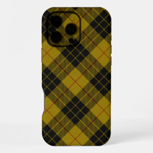 MacLeod tartan geel zwart geruit iPhone 16 Pro Max Hoesje