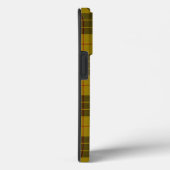 MacLeod tartan gele zwarte vlecht Case-Mate iPhone Case (Achterkant / Rechts)