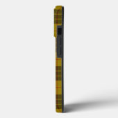 MacLeod tartan gele zwarte vlecht Case-Mate iPhone Case (Achterkant / Links)