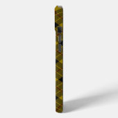 MacLeod tartan gele zwarte vlecht Case-Mate iPhone Case (Achterkant / Links)
