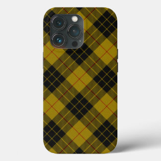 MacLeod tartan gele zwarte vlecht Case-Mate iPhone Case