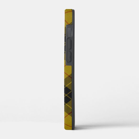 MacLeod tartan gele zwarte vlecht Case-Mate iPhone Case (Achterkant / Links)