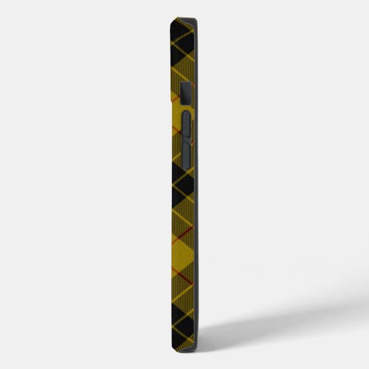 MacLeod tartan gele zwarte vlecht Case-Mate iPhone Case (Achterkant / Links)